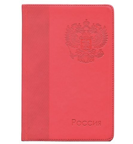 Записная книжка А5 128 листов клетка Collezione. Герб на цветном фоне