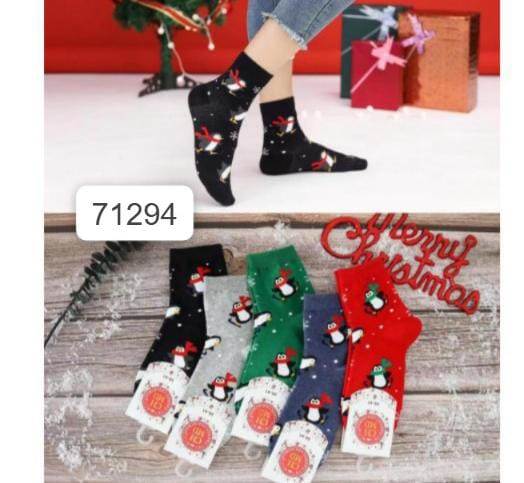 Носочки CH MD Хлопок 36-41 Пингвин нг