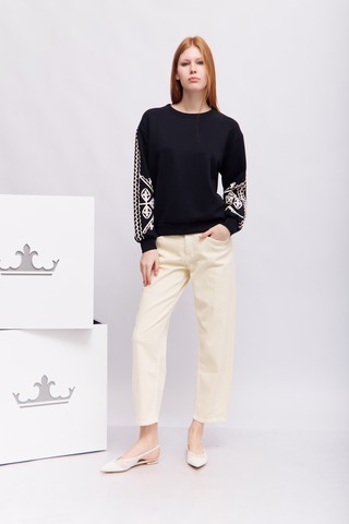 EXPRESSO Свитшот с кордовой вышивкой