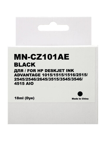 Картридж Myink 650XL CZ101AE для HP DJ Advantage 2515/3515/4515 Black (18ml)