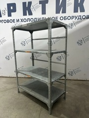 Стеллаж складской оцинкованный 106х40х180 (разборный)