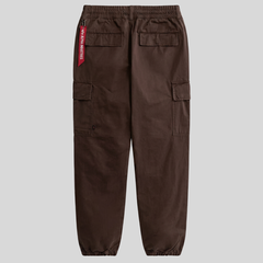 Брюки Alpha Industries Cotton Jogger Chocolate (Коричневый)
