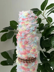 Пряжа Единорог UNICORN мультиколор с шишибриками 50 g