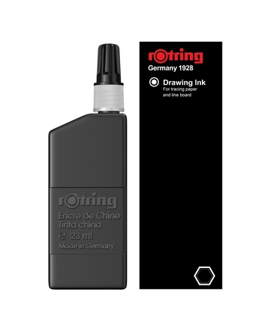 Тушь Rotring для черчения, 23 ml, Black, (S0194660)