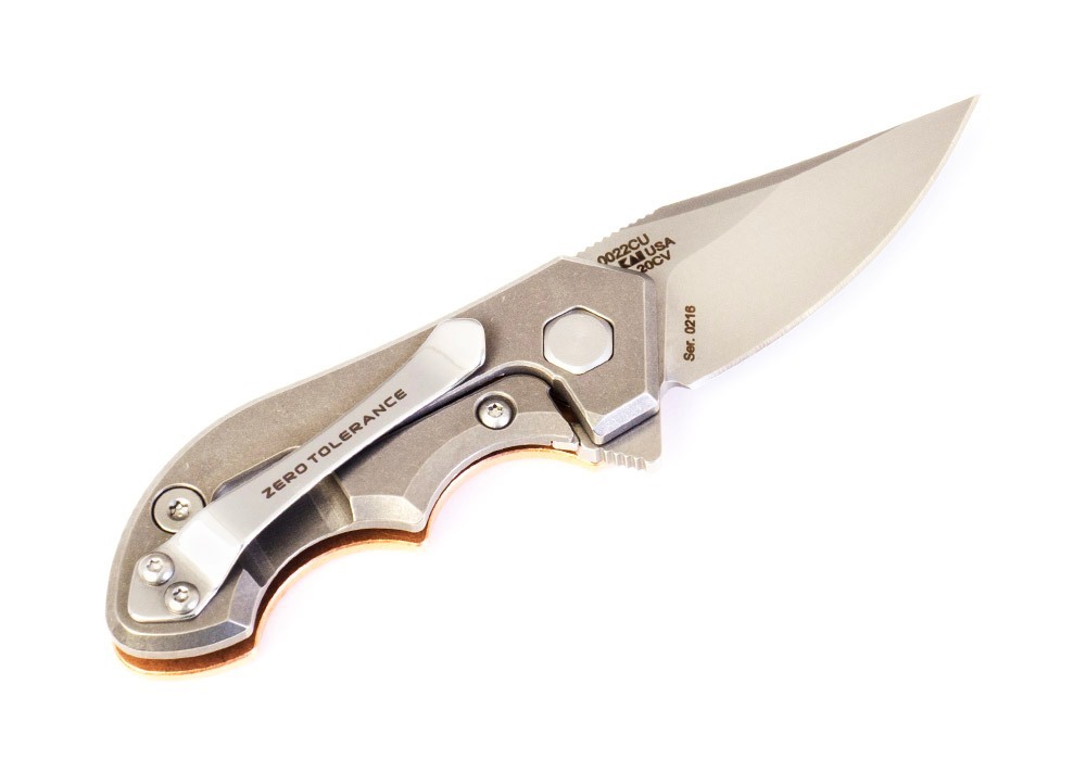 Нож Zero Tolerance 0022CU ZT0022 CU CPM 20CV