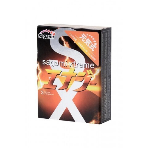 Презервативы Sagami xtreme energy 3 шт.