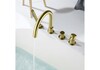 Aquatek AQ1348BG AQ1348BG ЕВРОПА смеситель на борт ванны на 4 отв., шлиф. золото