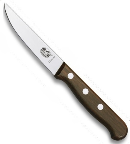 Нож Victorinox для разделки крольчатины, лезвие 10 см, дерево