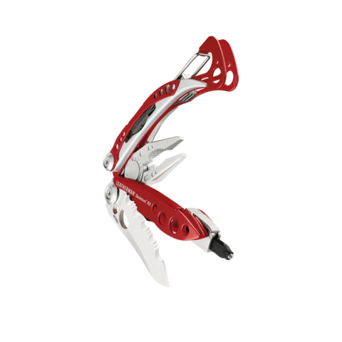 Мультитул Leatherman Skeletool RX 100 mm, 7 функций, красный (832312)