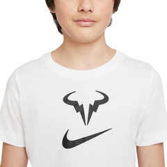 Детская футболка Nike Court Dri-Fit Tee Rafa - white
