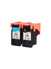 Набор струйных картриджей Sakura 3711C004 (460 Black,  461 Color) для Canon Pixma MG5740, MG6840, MG7740, пигментный тип чернил, мультипак, 15, 15 мл., 400 к.