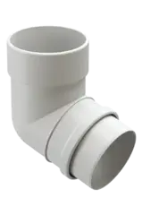 Колено 72гр. Docke LUX Пломбир