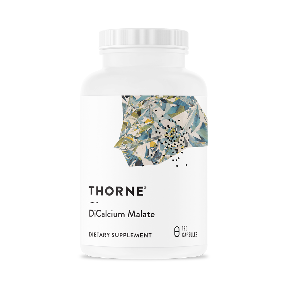 DiCalcium Malate, Дикальций Малат, Thorne Research (120 капсул)