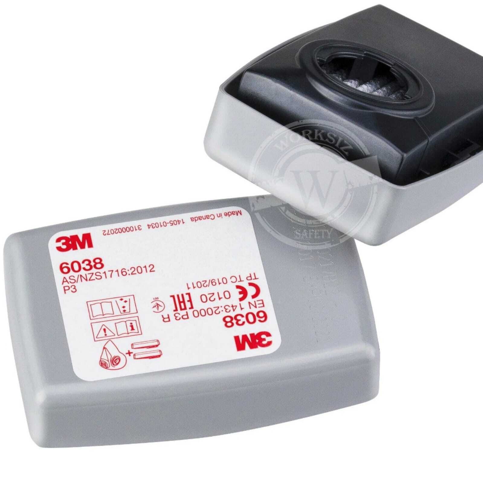 3M™ 6038 Противоаэрозольный Фильтр с дополнительной защитой от запахов, класс защиты P3 R,