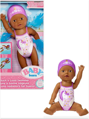 Кукла Baby Born Бэби Борн Моя первая пловчиха, стиль Единорожка (уцененный товар)
