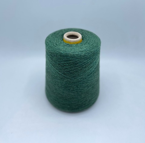 Loro Piana (пр.Италия), art.Baby cashmere, 2/26 1300м/100гр. 100%кашемир, цвет-Зеленый меланж, арт.27195
