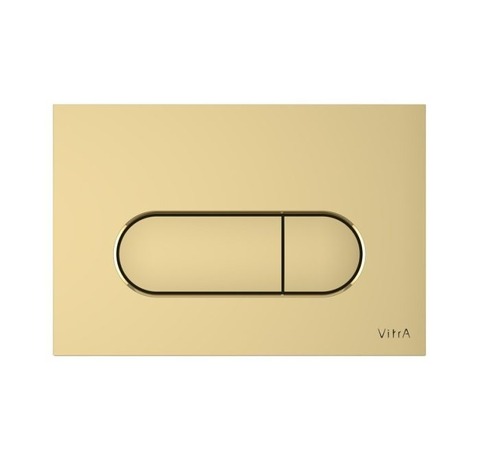 Vitra 740-2224 Root Round панель смыва, золото