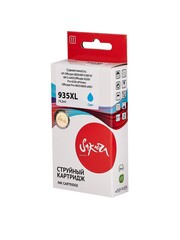 Струйный картридж Sakura C2P24AE (№935XL Cyan) для HP Officejet 6820, 6815, 6810, 6812 eAIO; Officejet 6220, Pro 6230 ePrinter; Officejet Pro 6835, 6830 eAIO, пигментный тип чернил, голубой, 14,6 мл., 1000 к.
