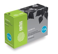 Картридж лазерный Cactus CS-Q6511A Q6511A черный (6000стр.) для HP LJ 2410, 2420, 2430