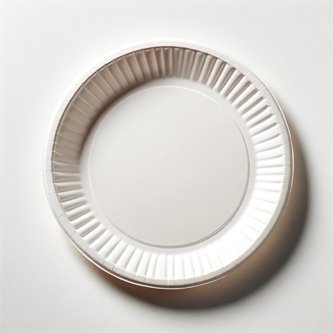 Тарелка бумажная, 1 уп.*10 шт.