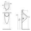 Kerasan Aquatech 373501 Писсуар подвесной