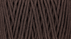 Chocolate cotton cord 3 mm