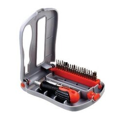 Отвертка для точных работ с насадками Fusion 22пр в пластиковом пенале Matrix