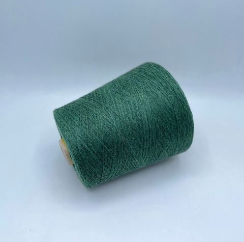 Loro Piana (пр.Италия), art.Baby cashmere, 2/26 1300м/100гр. 100%кашемир, цвет-Зеленый меланж, арт.27195
