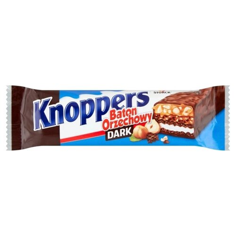 Шоколадный батончик Knoppers Dark Peanut
