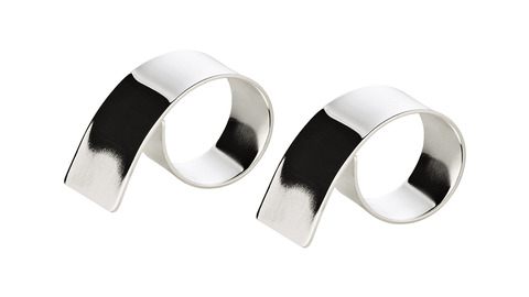 Набор колец для салфеток 2шт 3.5х6х4см Edzard Волюта