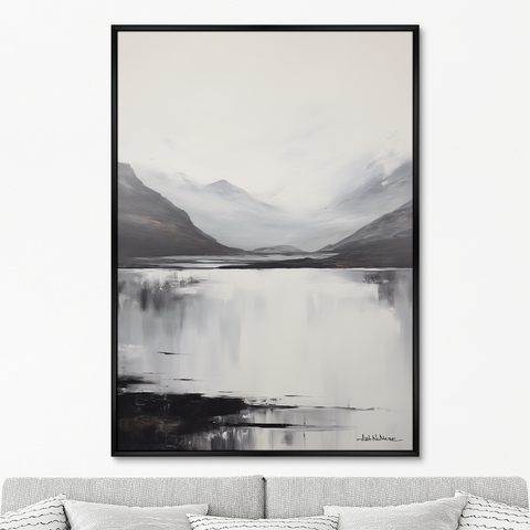 ArtNoMore - Репродукция картины на холсте Landscape collection, Mountains, No 1, 2024г.