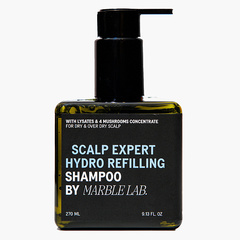 Marble Lab Увлажняющий бессульфатный шампунь с лизатами и комплексом 4 восточных грибов, 270 мл