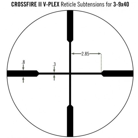 Vortex Crossfire II 2-7x32 V-Plex (CF2-31001)