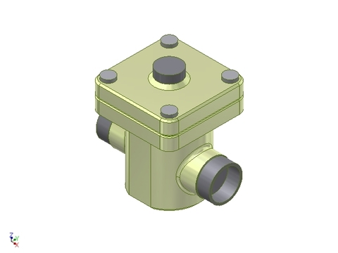 Клапан с сервоприводом ICM 32-A Danfoss 027H3012