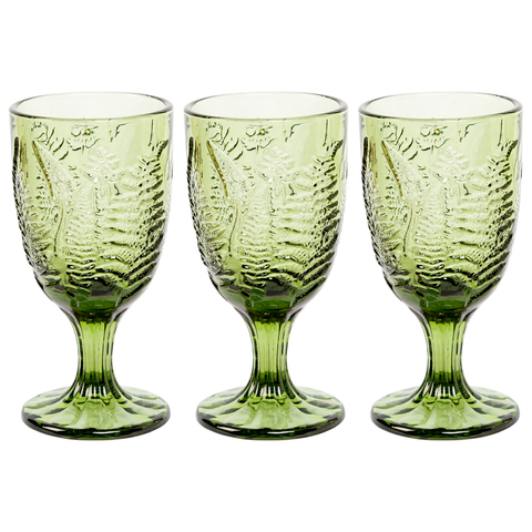 Набор бокалов 6шт 300мл Объект мечты Светский прием Эльза зеленый опал OM-21091715