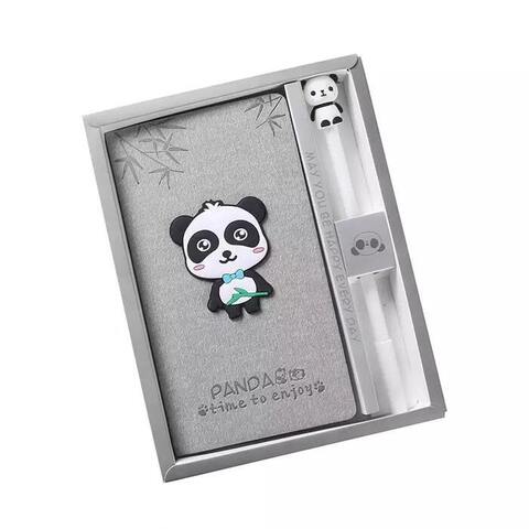 Блокнот подарочный с ручкой Панда