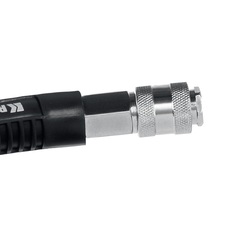 KRAFTOOL 20 м, 10 х1 5 мм, 20 бар, воздушный шланг с поворотными фитингами рапид (06588-20)