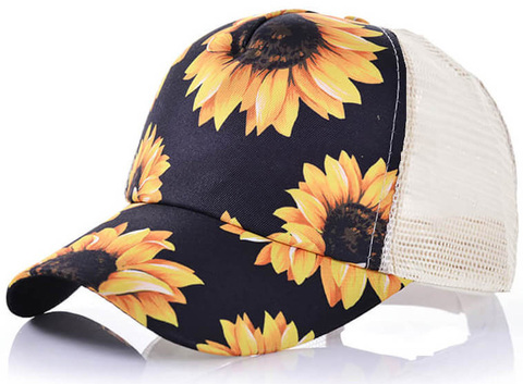 Картинка кепка Skully Wear BQM-794 sunflower (22) - 3