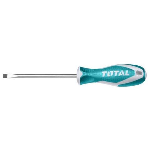 Отвертка прямой наконечник TOTAL SL6.5x150 мм THT266150