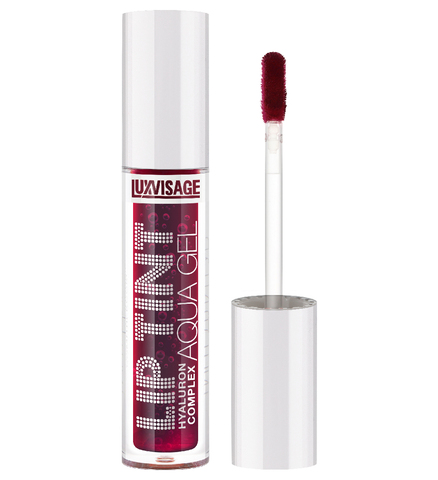 LuxVisage Тинт для губ с гиалуроновым комплексом LIP TINT AQUA GEL тон 03 Deep Ruby 3.4г