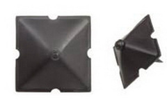 Гвоздь Amig декоративный чёрный 30мм 3-30 квадрат.    13404