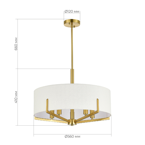 Светильник подвесной Evoluce Linton SLE3010-303-05