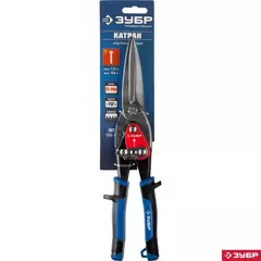 ЗУБР 300 мм, прямые удлинённые ножницы по металлу, Профессионал (23130-SL)