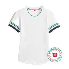 Женская теннисная футболка Wilson Baseline Seamless T-Shirt - bright white