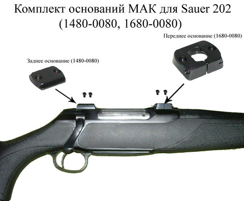 Основание МАК для Sauer 202(1480-0080,1680-0080)