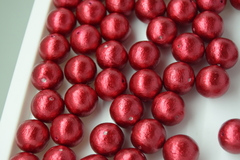 Хлопковый жемчуг 12 мм Red