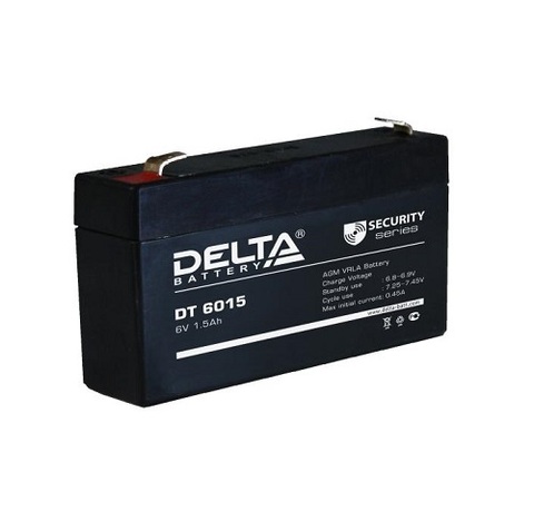 DT 6015 аккумулятор 6В/1.5Ач Delta