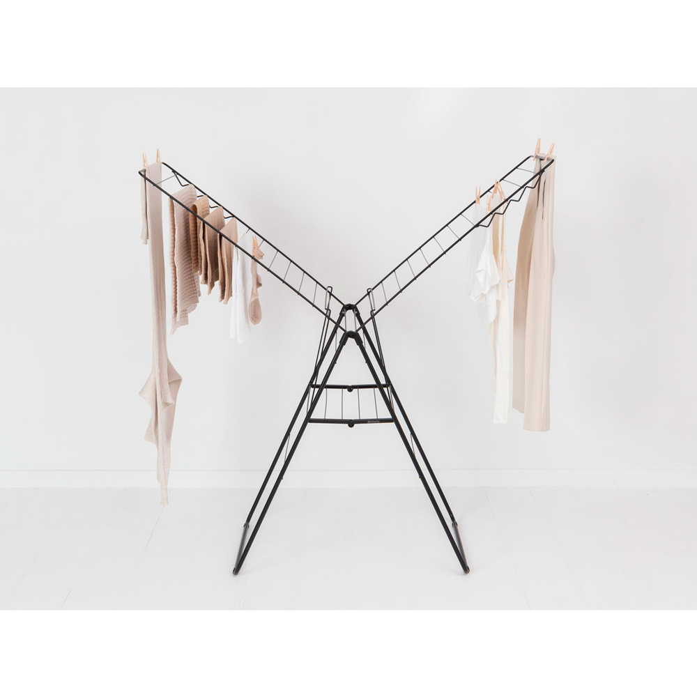 Сушилка напольная HangOn (25 м навески), Черный матовый, арт. 403460 - фото 16