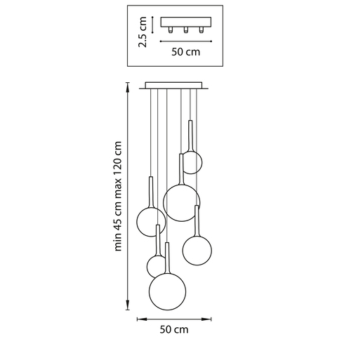 Подвесной светильник Globo Lightstar 813063