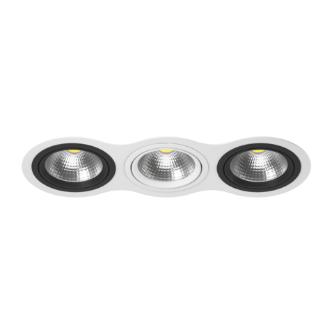 Комплект из светильника и рамки Intero 111 Lightstar i936070607